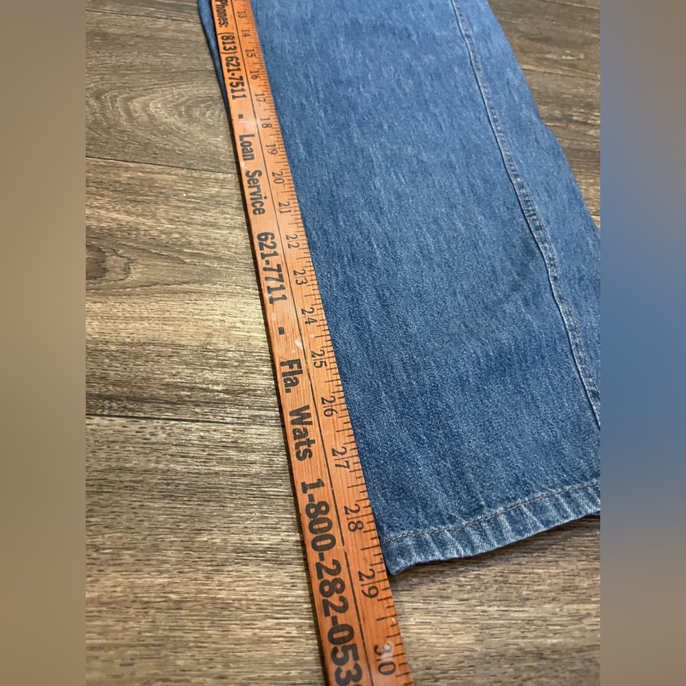 Vintage Calvin Klein Sport Denim Jumpsuit Small 90s Blue Utility Coverall - Picture 8 of 11